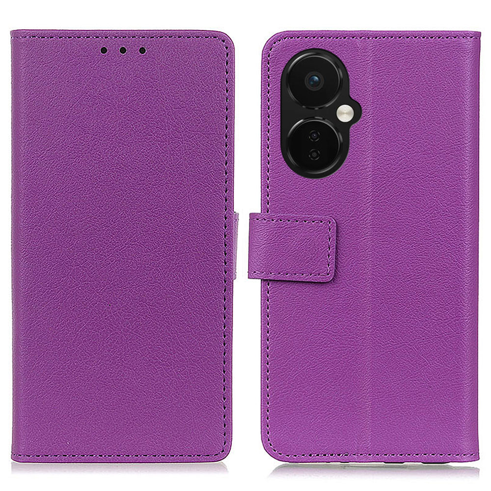 For OnePlus Nord CE 3 Lite 5G Nord N30 5G Anti-scratch Wallet Cover Fine Textured Leather Cell Phone Stand Case For OnePlus Nord CE 3 Lite 5G Nord N30 5G Anti-scratch Wallet Cover Fine Textured Leather Cell Phone Stand Case